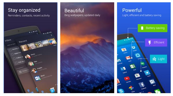 ms arrow launcher features