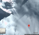 A spaceship is claimed to crash land in Antarctica, is it?