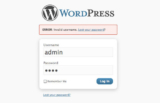 Forgotten wp-admin Password and Username – WordPress